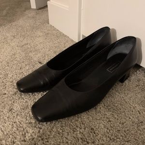 Nordstrom Black Low Heels 8M